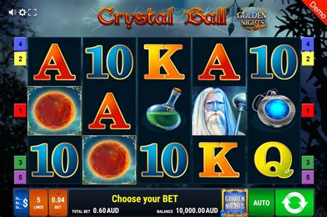 Игровой автомат Crystal Ball  Golden Nights Bonus  играть бесплатно